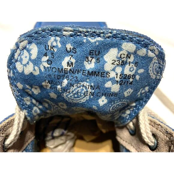 Original Clarks Women's Desert Aerial Booties Ankle Boots Blue 7 - Picture 9 of 9